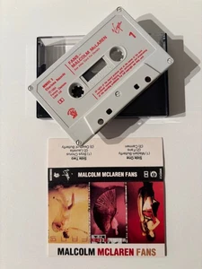 MALCOLM MCLAREN - FANS (UK CASSETTE TAPE) - Picture 1 of 5