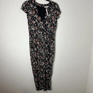 Mono Anthropologie Hayden Floral Cuello en V Manga Corta Mediano 212 - Imagen 1 de 6