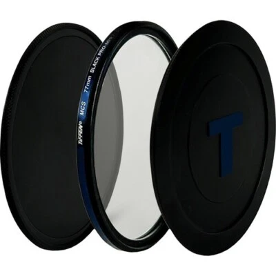 Tiffen MCS Black Pro-Mist Filter (77mm, Grade 1/2) 77BPM12MCS - Image 1 of 4
