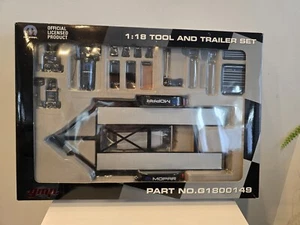 GMP 1/18 Scale TOOL AND TRAILER SET “GM PERFORMANCE PARTS” - Picture 1 of 6