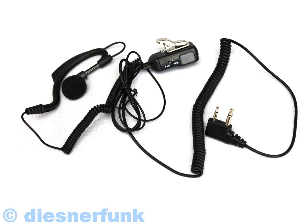 MIDLAND ALAN SECURITY HEADSET Mikrofon Ohrhörer VOX PTT MA21L MIDLAND G5 G6 G7 G8 G9 M48 M99