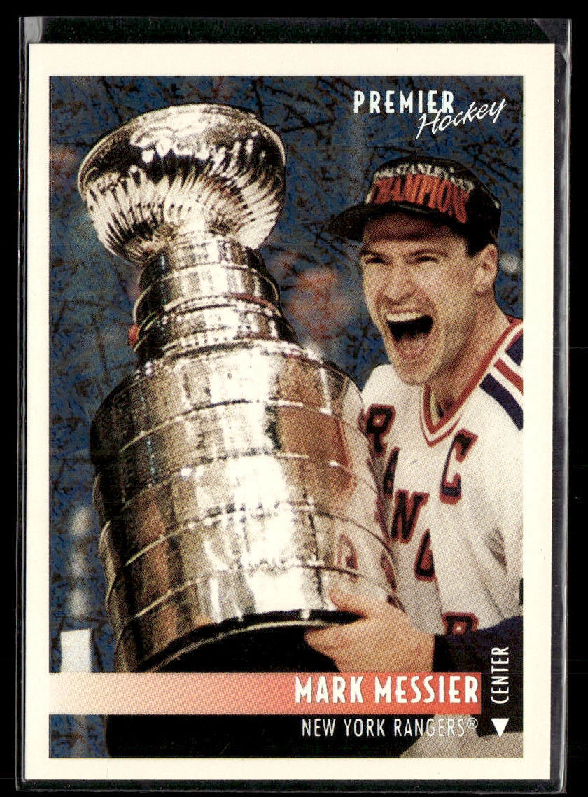 1994-95 Topps Premier #1 Mark Messier Special Effects Hockey Card 1001F