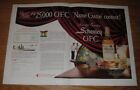 1955 Schenley O.F.C. Whisky Ad - Win! $25,000 O.F.C. Name Game Contest
