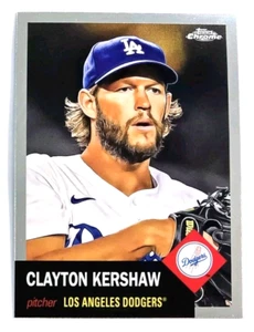 2022 Topps Chrome Platinum Anniversary Clayton Kershaw Los Angeles Dodgers #367 - Foto 1 di 2