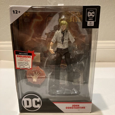 John Constantine Page Punchers 7" Figure W/Comic DC Multiverse  *Irregular Cover