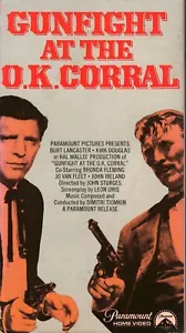 Gunfight at the O.K. Corral (VHS, 1979 Version, Burt Lancaster, Kirk Douglas) - Picture 1 of 2