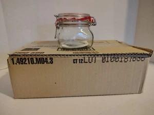Bormioli Rocco 1/2 L Liter Swing Top Fido Jar Lot of 5 Jars with Lid and Gasket - Picture 1 of 8