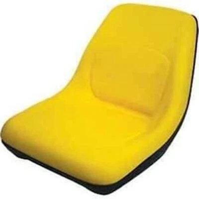A&I Brand John Deere Seat High Back Ylw  AM126865 - Image 1 of 4