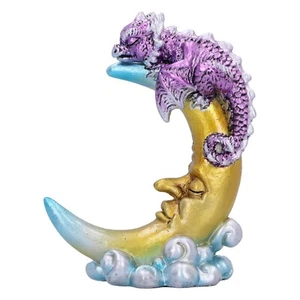 Nemesis Now Sleepy One Sleepy One Dragon & Moon Figurine 9cm - Picture 1 of 3