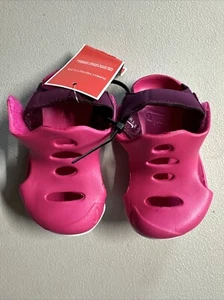 Nike Girls Toddler Sunray Protect 3 Sandals Pink Size 4C DH9465-602 - Picture 1 of 6