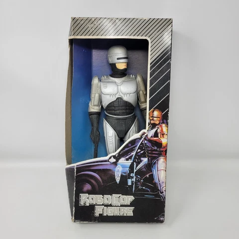 Vintage RoboCop Action Figure 12” Bootleg Knock Off Sci-Fi Robot Rare Cover