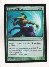 Magic MTG: Foil: Scars of Mirrodin: Untamed Might