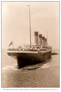 Titanic, etc. 1008c R.M.S. Olympic Pre-Titanic Photo Poster 18 x 24 - Picture 1 of 4