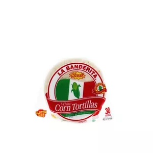 La Banderita White Corn Tortillas - (Pack of 30) - Picture 1 of 1