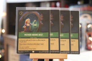 Disney Lorcana Play Set - Mother Knows Best - 95/204 Near Mint+ NON-Foil x4 - Picture 1 of 1