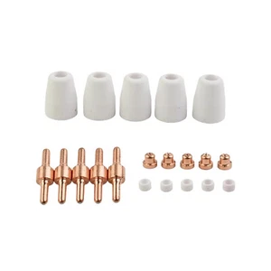 For Cutter CUT40/50 Plasma Electrodes Tips Nozzle Welding 20pcs UsefulXEtx - Picture 1 of 14