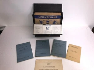 Unique Collectible   - Vintage German Language  Learning  Kit - Picture 1 of 4