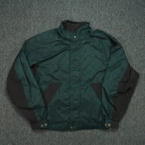 Footjoy Jacket Mens Large Green Black Plaid DryJoys FJ Full Zip Pockets - Picture 1 of 9