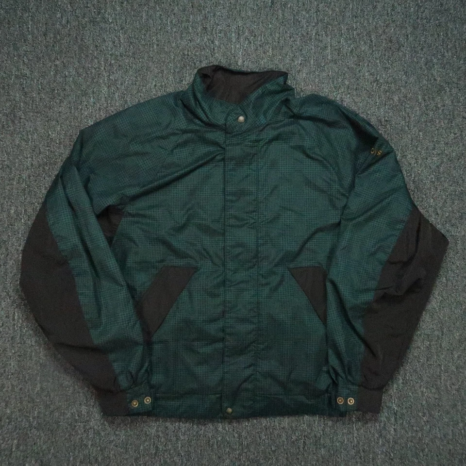 Footjoy Jacket Mens Large Green Black Plaid DryJoys FJ Full Zip Pockets - Image 1 of 4