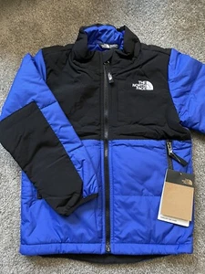 The North Face Youth Balanced Rock Insulated Jacket Blue/Black Size 6T - Picture 1 of 7