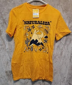 Gut getragenes Naturaleza Southwest Mountains Tee T-Shirt Erwachsene gelb Gr. S. NB6 - Bild 1 von 3