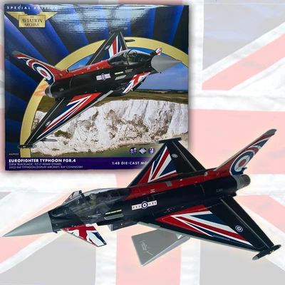 Corgi Eurofighter Typhoon FGR4, ZJ914,'Blackjack', RAF Conningsby, 2022. AA29003 - Image 1 of 4