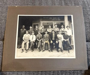 FOTO ANTIGUA 1925 E. H. BUIE CUERPO TRABAJA EMPLEADOS FORTALEZA VALOR HISTORIA DE TEXAS - Imagen 1 de 2