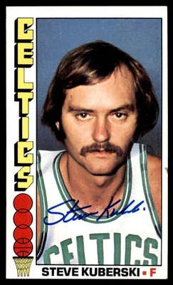 1976 Topps Basketball #54 Steve Kuberski Signed Autograph (no COA) - Image 1 of 2