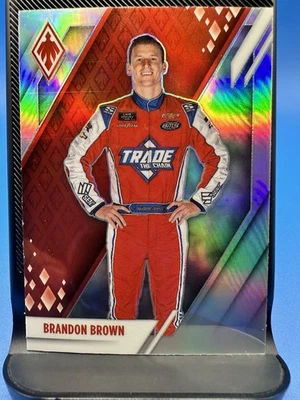 2022 Chronicles Phoenix Prizm Silver #4 Brandon Brown NASCAR Xfinity Card - Image 1 of 4
