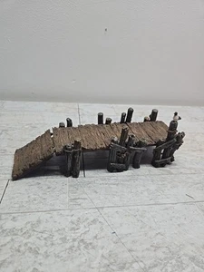 Department 56 Village Accessories Wooden Pier Set #52766 - Picture 1 of 8