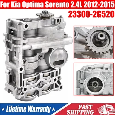Shaft Balance Oil Pump Fits For 2012-2015 Kia Optima Sorento 2.4L 23300-2G520 US - Image 1 of 4