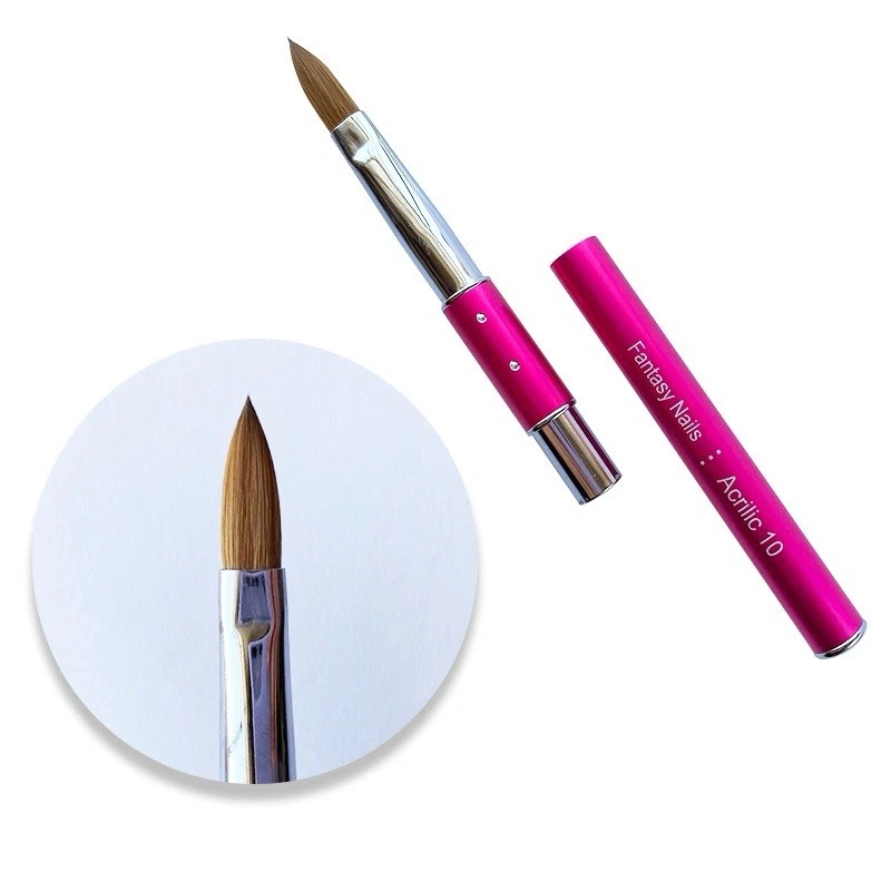 Pincel Para Uñas Acrílicas Talla #10 Fantasy Nails Foto 1 de 1