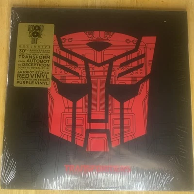 Transformers “The Movie OST”New 2015 RSD 2LP Etched Color Vinyl limited to 5000 - Image 1 of 4