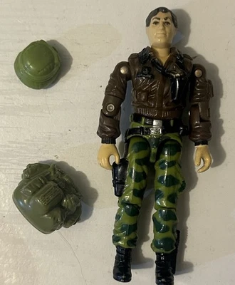 G.I. 1986 Figura GI Joe ARAH Hawk v2 casi completa sin pistola ¡BONITA CALIDAD! Foto 1 de 4