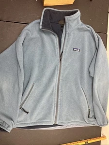 Patagonia Classic Synchilla Jacke Herren XL graublau Fleece Full Zip - Bild 1 von 5