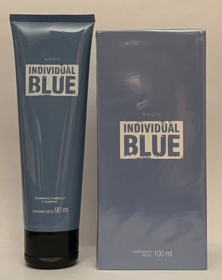 Avon Men: Individual Blue eau de toilette spray con lavado de cabello y cuerpo Foto 1 de 1