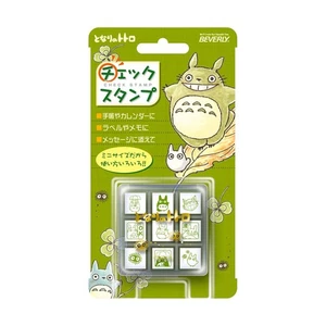 Studio Ghibli My Neighbor Totoro Mini Rubber Stamp Set (x9 Stamps) (Japan Imp... - Picture 1 of 5