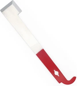 Telaio in Acciaio INOX J-Hook Alveare Strumento Raschietto Lifter Apicoltura Att - Foto 1 di 12