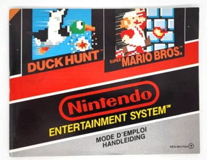 Duck Hunt / Super Mario Bros. Nintendo NES Instruction Manual Notice NES-MH-FAH - Picture 1 of 3