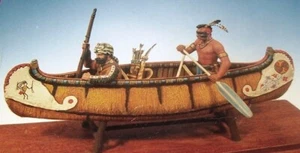 1/32 Scale Native American Sailing Unpainted Resin Figure Model Kit Unassembled - Picture 1 of 1