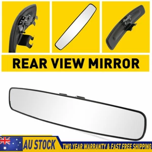 AU Universal 17" Panoramic Convex Clip-on Angle Wide Car Rear View Mirror NEW - Picture 1 of 12