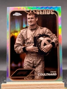 2024 Chrome F1 - David Coulthard - Legends Sepia Refractor - 196 - Picture 1 of 2
