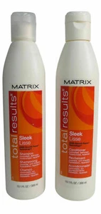 Matrix Total Results Sleek Lisse Smooth Repair Shampoo & Conditioner 10.1 oz - Picture 1 of 1