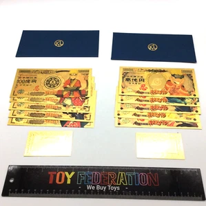 Juego de 10 billetes de Naruto 20 aniversario - Imagen 1 de 13