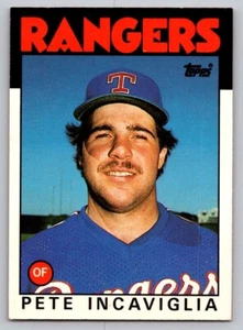 1986 Topps Traded - #48T Pete Incaviglia (RC) - Bild 1 von 2