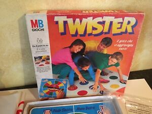 twister MB giochi gioco tavolo vintage 