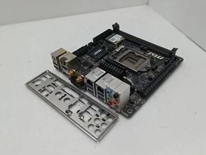 MSI Z87I Socket LGA1150 DDR3 Mini ITX Motherboard With I/O Shield - Afbeelding 1 van 5