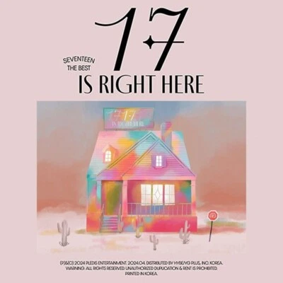SEVENTEEN BEST ALBUM [17 IS RIGHT HERE] DELUXE/2 CD+16 Book+2 Poster+17Card+GIFT - Image 1 of 4