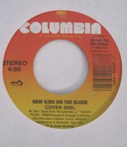 45 rpm-Columbia records/ New Kids on the Block / Cover Girl / Merry Merry Xmas / - Picture 1 of 2