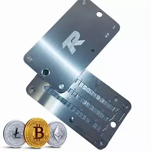 24 Word Seed Crypto Wallet Security Phrases Safe Cold Storage 12 Phrase Words - Picture 1 of 12